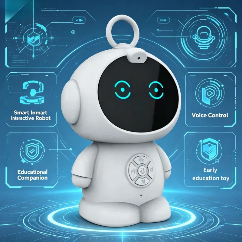 Kids Education Learning - Robô Inteligente com IA e WiFi