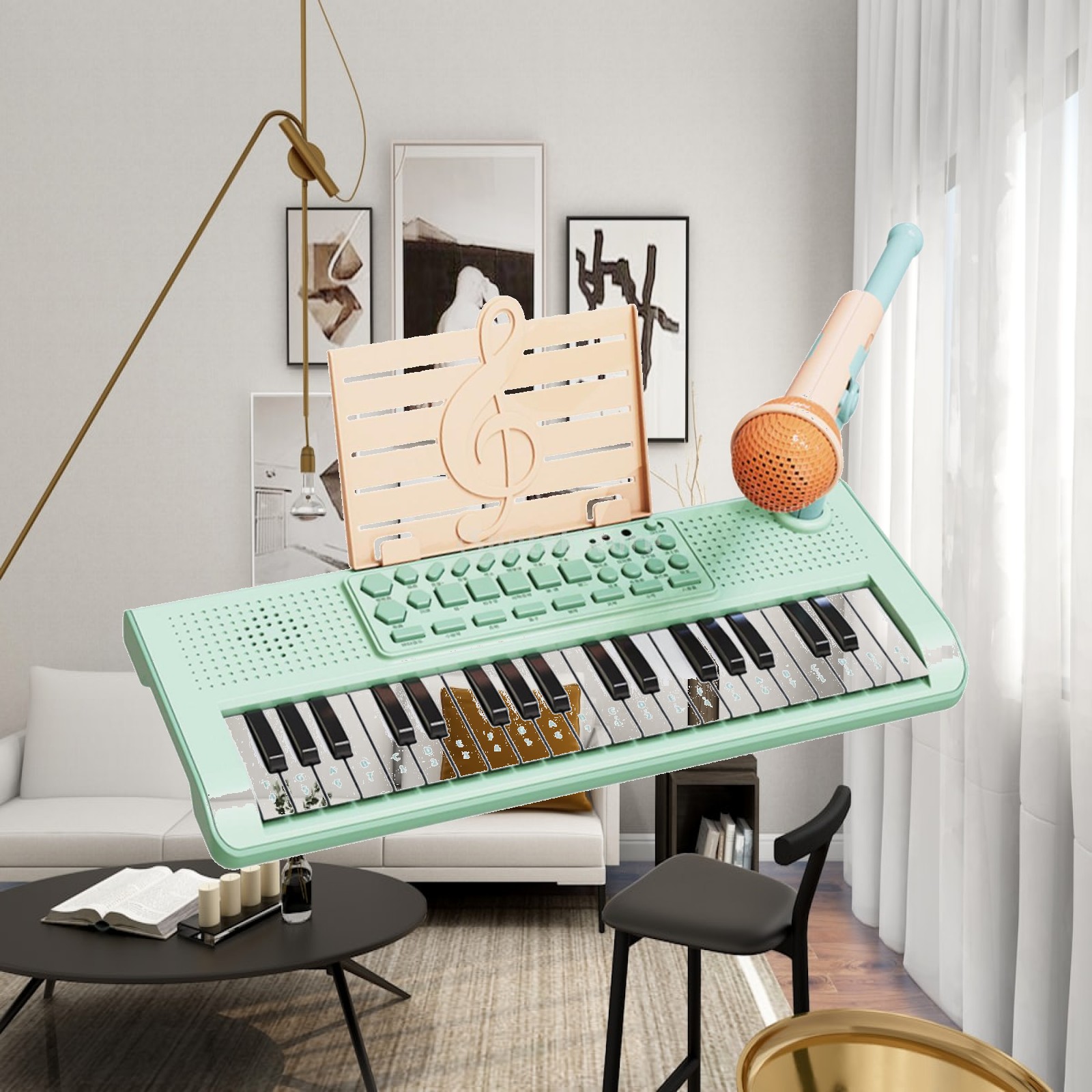Teclado de Piano para Crianças - Kids Education Learning avaliação e preço