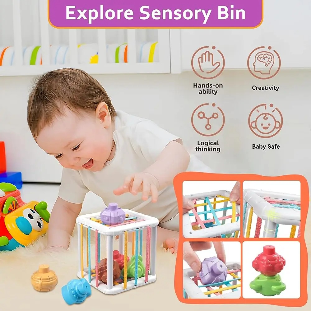 Cubo de Classificação de Forma - Kids Education Learning avaliação e preço