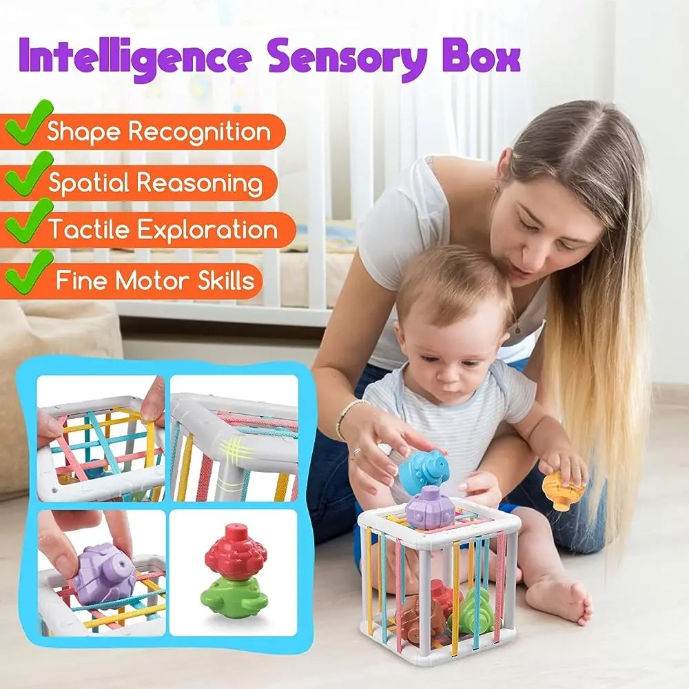 Cubo de Classificação de Forma - Kids Education Learning avaliação e preço