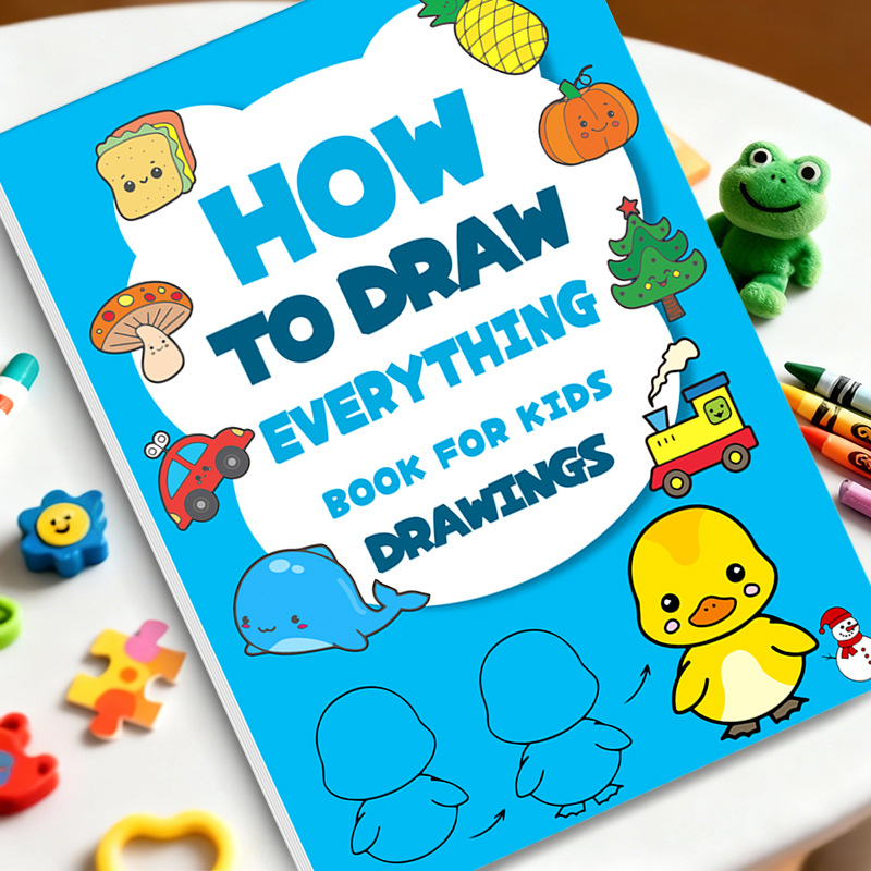 Livro de desenho passo a passo - Kids Education Steps avaliação e preço