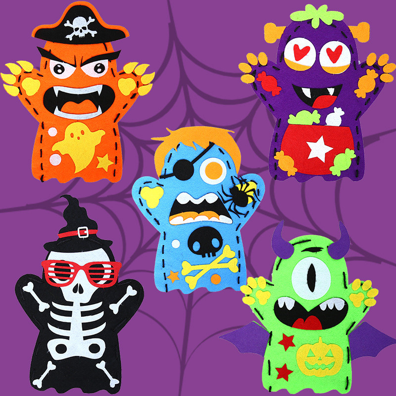 Halloween Mão Fantoche, DIY Ar - Kids Education Usa avaliação e preço